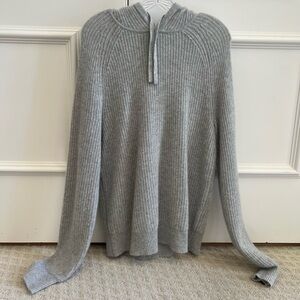 Rag and Bone Men’s Harding Cashmere Hoodie In Gray - Size M